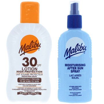 shumee Vodoodporen balzam Malibu SPF30 200 ml + balzam v spreju po sončenju 200 ml
