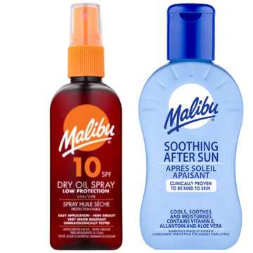 shumee Malibu SPF10 olje za porjavitev 100 ml + balzam za po sončenju 100 ml