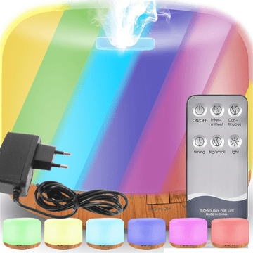 shumee Vlažilec zraka, aromaterapevtski difuzor, nočna svetilka 300 ml