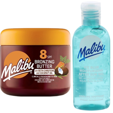 shumee Malibu Tanning Accelerator SPF8 + gel po sončenju 100 ml