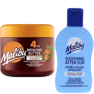 shumee Malibu Tanning Accelerator SPF4 + balzam po sončenju 200 ml