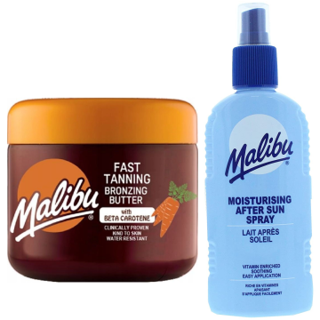 shumee Malibu pospeševalnik porjavitve 300 ml + balzam v spreju po sončenju 200 ml