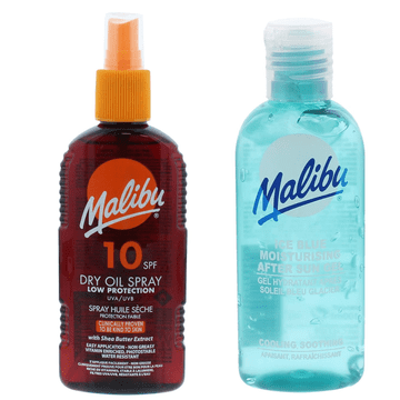 shumee Malibu SPF10 olje za porjavitev v spreju 200 ml + gel za po sončenju 100 ml