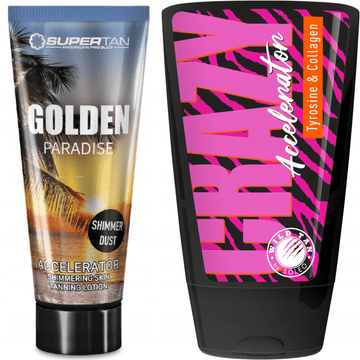 shumee Supertan Golden Paradise + Wild Tan Crazy Brezplačno