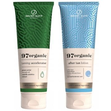 shumee 7suns 97organic pospeševalnik po sončenju + balzam