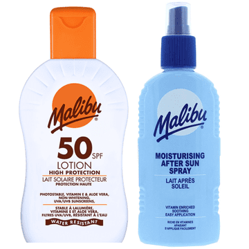 shumee Vodoodporen balzam Malibu SPF50 200 ml + balzam v spreju po sončenju 200 ml