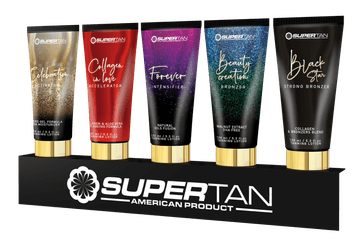 shumee Supertan Shelf Talker Cosmetic Shelf Strip