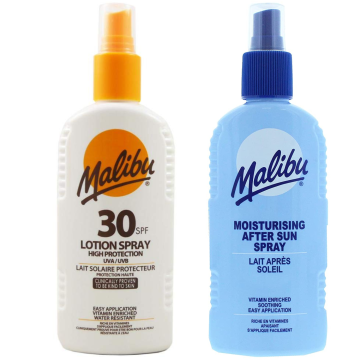 shumee Malibu SPF30 vodoodporen sprej 200 ml + balzam po sončenju v spreju 200 ml