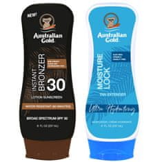 Australian Gold Australian Gold balzam z bronzerjem SPF30 + Moisture Lock 237 ml