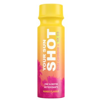 shumee Your Sun Shot Mango z vitaminom D3 napitki za sončenje 80 ml