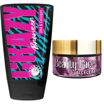 shumee Wild Tan Crazy Bronzer s kolagenom + Beauty Face Jar