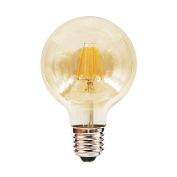 Ekolight DEKORATIVNA LED ŽARNICA E27 4W G80 TOPLA JANTARNA