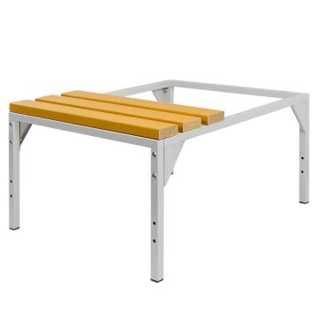 shumee Podstavek s klopjo iz WPC za omarico Mega-M OHS J-60 Š-60 cm G-80 cm V-43 cm privijačen N