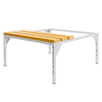 shumee Podstavek s klopjo iz WPC za omarico Mega-M OHS J-80 Š-80 cm G-80 cm V-43 cm privijačen N