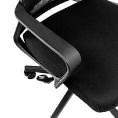 shumee Vrtljiv pisarniški stol Furvero Basic PLUS črne barve N