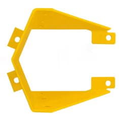 shumee Sprednji odbijač za okvir Mega-M V-40 cm Š-16 cm G-30 cm rumen univerzalni N