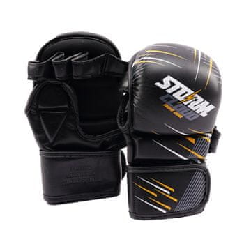 shumee Rokavice za sparing StormCloud StarFall MMA črne/rumene 7oz XS