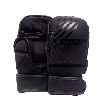 shumee Rokavice za sparing StormCloud Lynx MMA črno-črne 7oz XXL