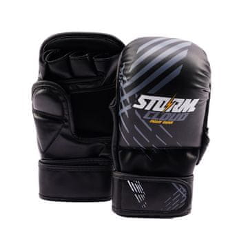 shumee Rokavice za sparing StormCloud Lynx MMA črne/sive, 7oz XL