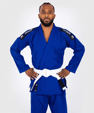 shumee Venum Kimono/Gi First BJJ moški GI moder z belim pasom A1.5