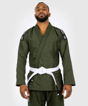 shumee Venum Kimono/Gi First BJJ moški GI kaki z belim pasom A3