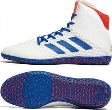 shumee Adidas rokoborski čevlji Mat Wizard 4 bele barve 46