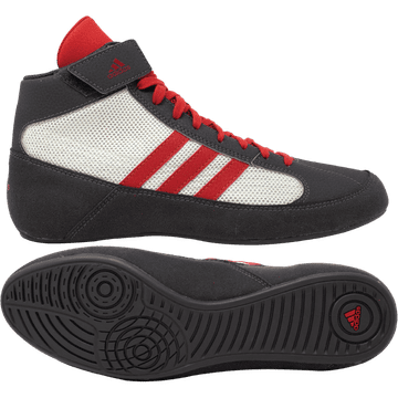 shumee Adidas Havoc Rokoborski Čevlji Siva/Bela/Rdeča 42 2/3