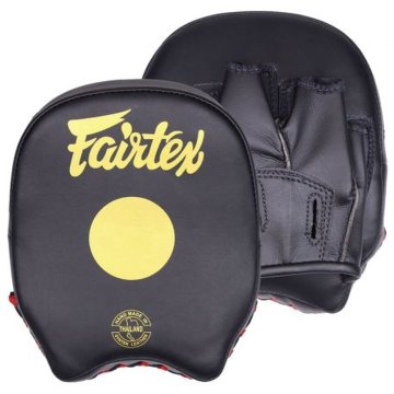 shumee Fairtex FMV14 boksarski ščitniki črno/zlati
