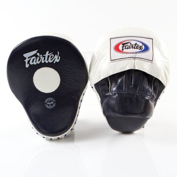 shumee Fairtex FMV9 boksarski ščitniki črno/beli