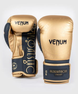 shumee Boksarske rokavice Venum RAJADAMNERN zlate 10oz