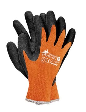 shumee RDR-NEO 10 - REK NEO P10 GUMIRANE PLETENE ROKAVICE, ORANŽNE