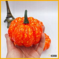 Korbi OKRASNE BUČE – UMETNE JESENSKE DEKORACIJE ZA HALLOWEEN, KOMPLET 5 KOSOV