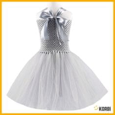 Korbi KOSTUM HARLEKINA – KLOVN, OBLEKA TUTU, HALLOWEEN IN BAL, KOMPLET 140/160