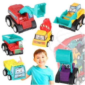 Ikonka Aga Gradbeni stroji 6 kosov