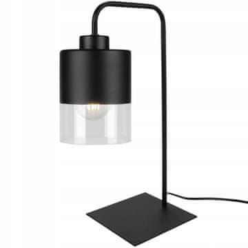 shumee LED STEKLENA NOČNA NAMIZNA SVETILKA