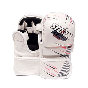 shumee Rokavice za sparing StormCloud StarFall MMA, bele/roza, 7 oz, majhne