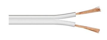 MicroConnect Zvočnični kabel, 100m, 2x2,5mm, bel