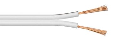 MicroConnect Zvočniški kabel, 50m, 2x2,5mm, bel