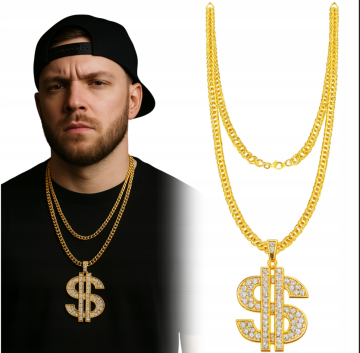 Korbi Zlata Verižica – Rap/Dolar, Zvezda Rap Scene, Debel Disco Ogrlica $