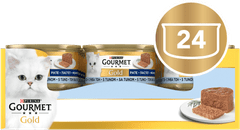 Gourmet Gold pašteta za muce, tuna, 24x85g
