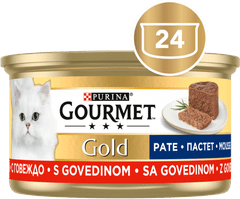 Gourmet Gold pašteta za muce, govedina