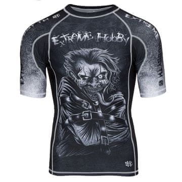 shumee Extreme Hobby Men's Psycho Clown Rashguard s kratkimi rokavi, velikost L