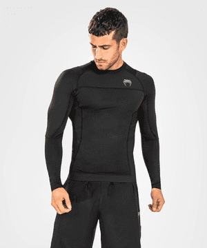 VENUM Venum Rashguard G-Fit AIR z dolgimi rokavi, črne barve, M