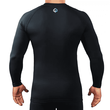 shumee Moška športna majica Ground Game Rashguard z dolgimi rokavi, klasična, velikost L