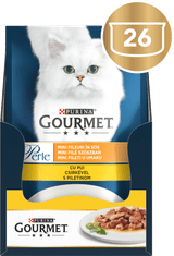 Gourmet Perle mini fileji v omaki, piščanec, 26x85g