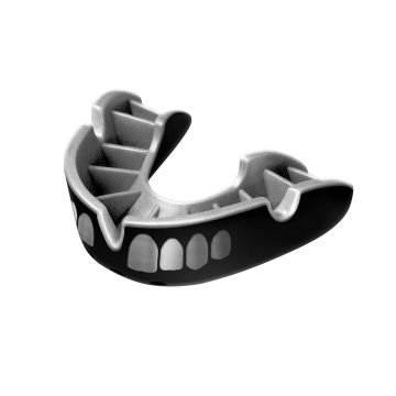 shumee Ščitnik za zobe OPRO Silver GEN5 Grillz črno/srebrn