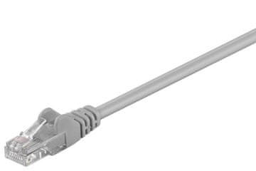 MicroConnect Kabel U/UTP CAT5e 5M Siv PVC Omrežni