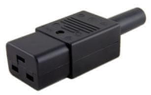 MicroConnect IEC napajalni adapter s C19 vtičem