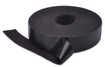 Velcro trak, 10m, črn