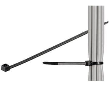 MicroConnect Kabelske vezice 100kos, črne 203x2,5mm